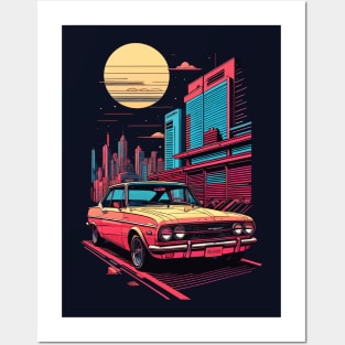 Retro Vice City Car Posters and Art